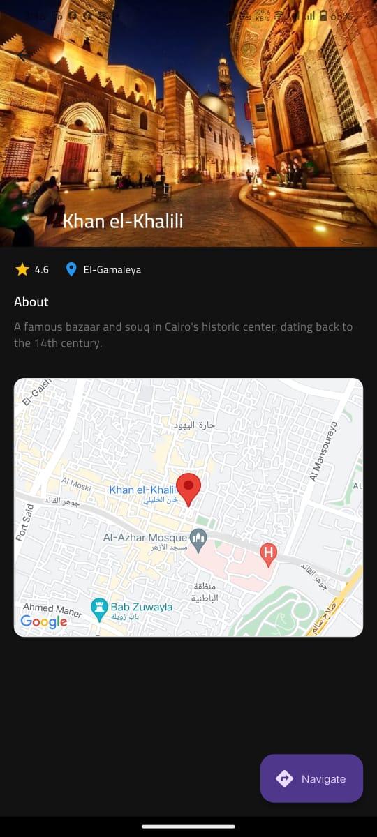 Tourist Guide App